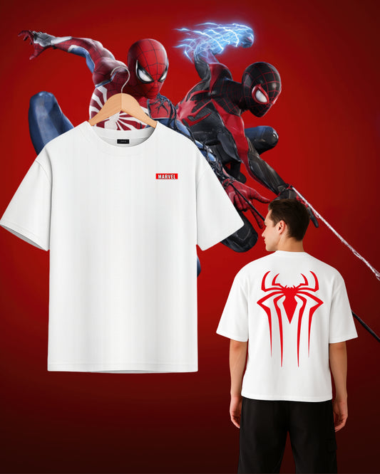 OverSized White SpiderMan Edition